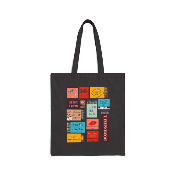 Bombshell Matchbox Cotton Canvas Tote Bag