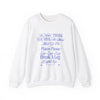 Theater Kid (Blue) Crewneck Sweatshirt