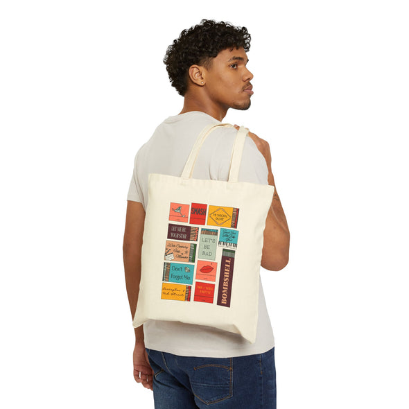 Bombshell Matchbox Cotton Canvas Tote Bag