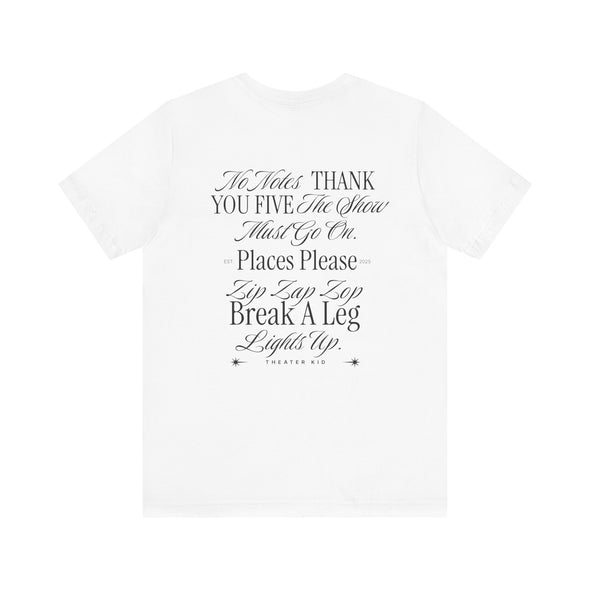 Theater Kid Short Sleeve Tee