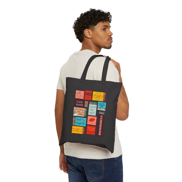 Bombshell Matchbox Cotton Canvas Tote Bag