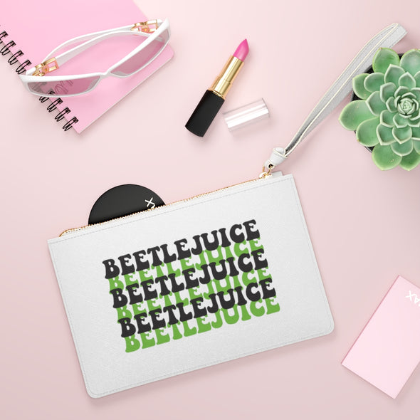 Beetlejuice Clutch Bag