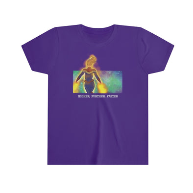 Higher, Further, Faster Kids T-Shirt