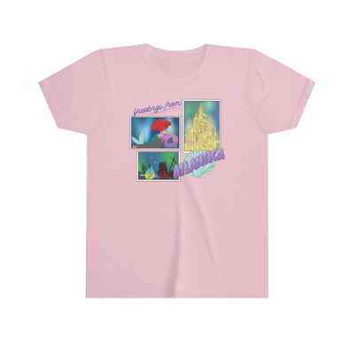 Greetings From Atlantica Youth Short Sleeve Tee