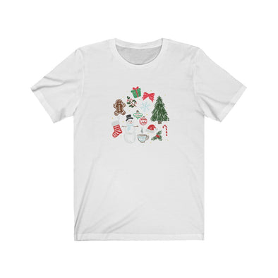 Christmas Print Short Sleeve Tee