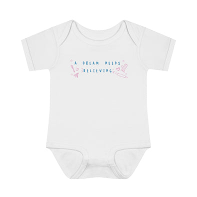 A Dream Needs Believing Onesie