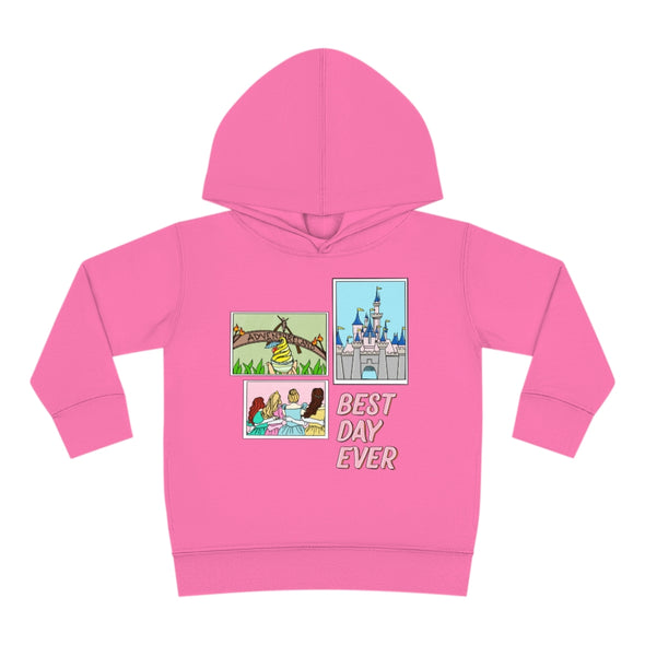 Best Day Ever Toddler Pullover Fleece Hoodie