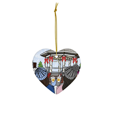 Gilmore Winter Ceramic Ornament