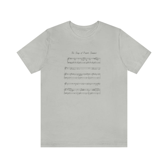 Purple Summer Short Sleeve Tee