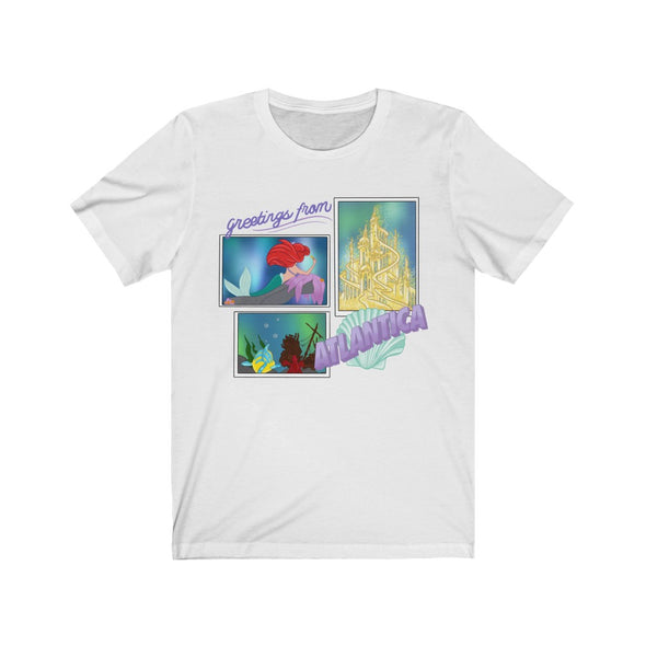 Greetings From Atlantica Short Sleeve Tee