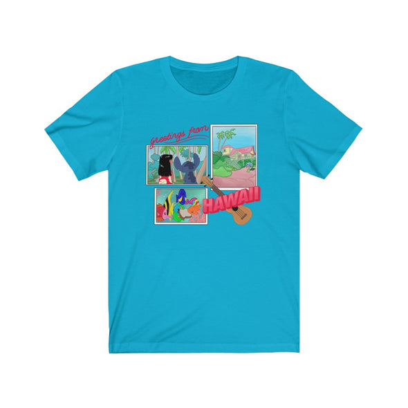 Greetings From Hawaii Short Sleeve Tee