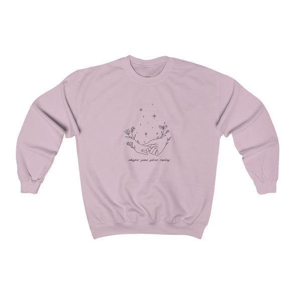 Silver Replies Crewneck Sweatshirt