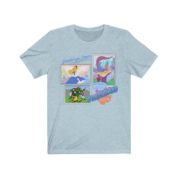 Greetings From Wonderland Short Sleeve Tee