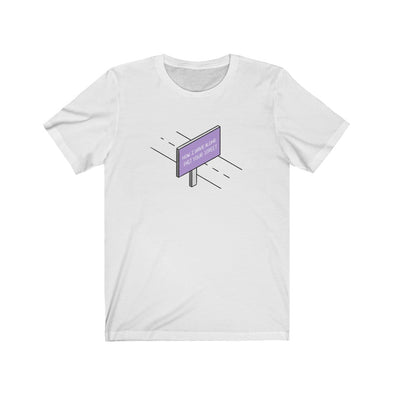 I drive alone Short Sleeve Tee