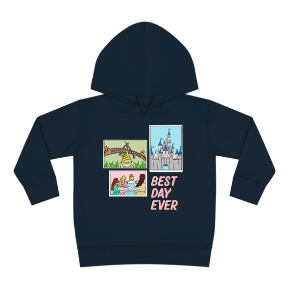 Best Day Ever Toddler Pullover Fleece Hoodie