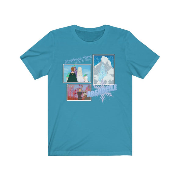 Greetings From Arendelle Short Sleeve Tee