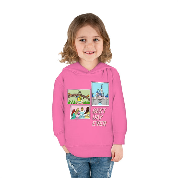 Best Day Ever Toddler Pullover Fleece Hoodie