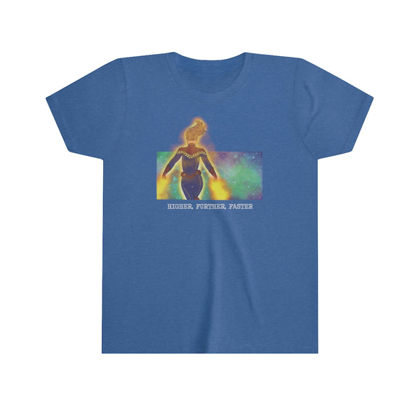 Higher, Further, Faster Kids T-Shirt