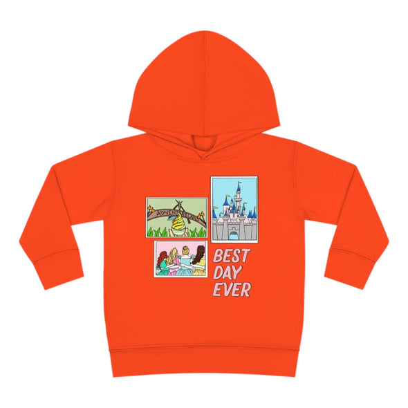 Best Day Ever Toddler Pullover Fleece Hoodie