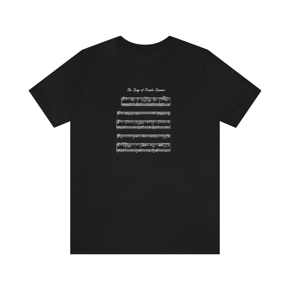 Purple Summer Short Sleeve Tee