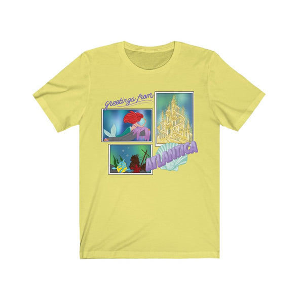 Greetings From Atlantica Short Sleeve Tee