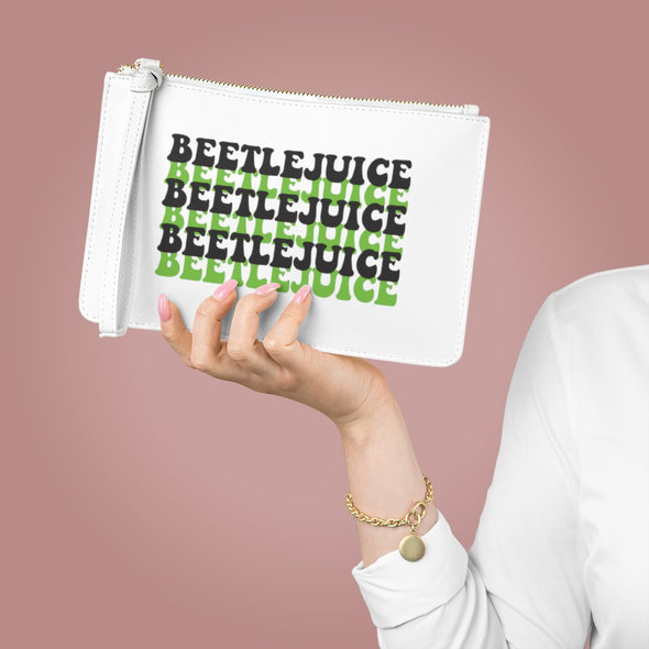 Beetlejuice Clutch Bag