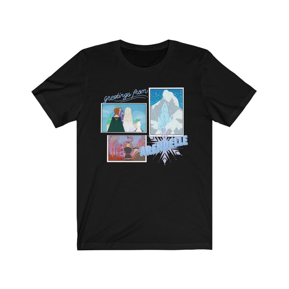 Greetings From Arendelle Short Sleeve Tee
