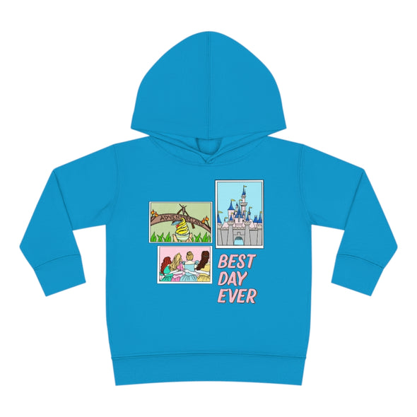 Best Day Ever Toddler Pullover Fleece Hoodie