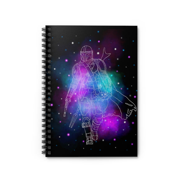 Galaxy Spiral Notebook - Ruled Line
