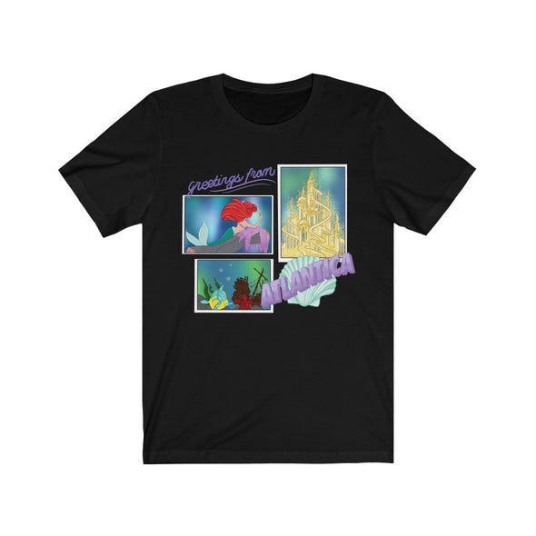 Greetings From Atlantica Short Sleeve Tee