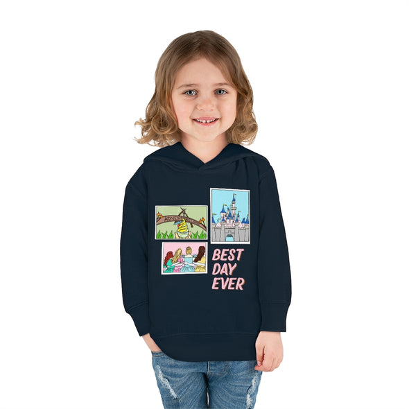 Best Day Ever Toddler Pullover Fleece Hoodie