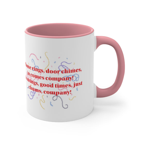 Company Accent Coffee Mug, 11oz