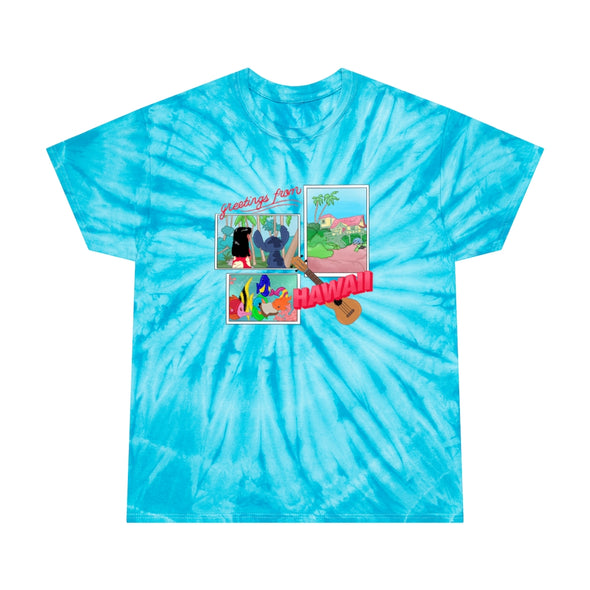 Greetings From Hawaii Tye Dye Tee