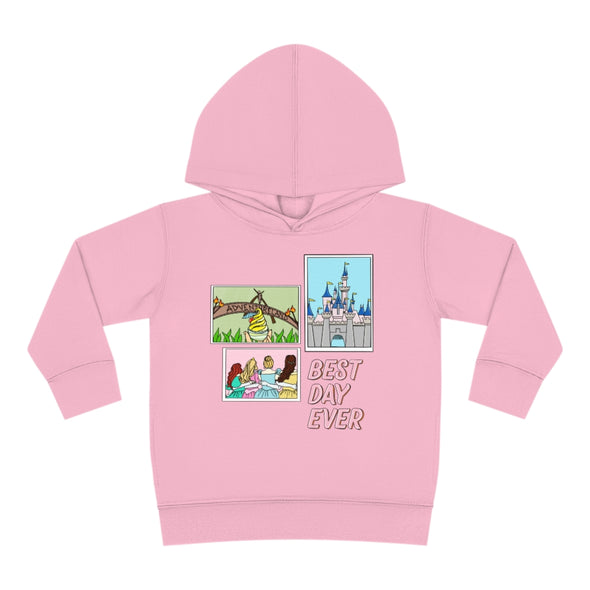 Best Day Ever Toddler Pullover Fleece Hoodie