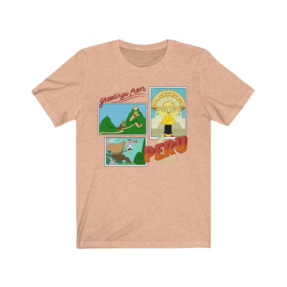 Greetings From Peru Short Sleeve Tee