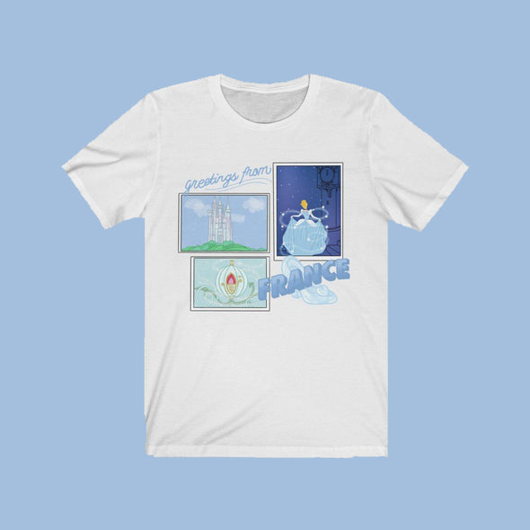 Greetings From France Short Sleeve Tee