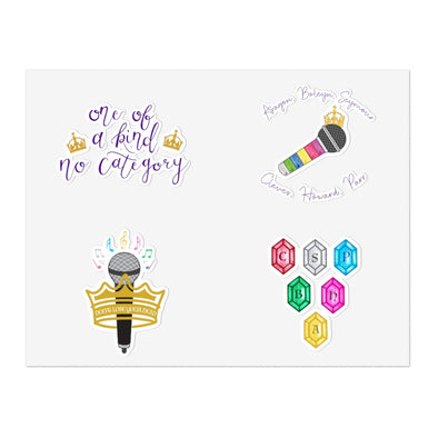 Six Sticker Set