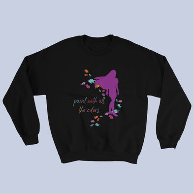 All The Colors Sweatshirt (black)