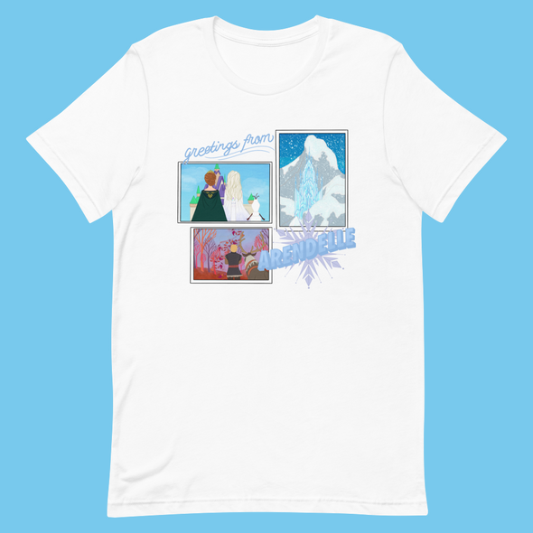 Greetings From Arendelle Short Sleeve Tee