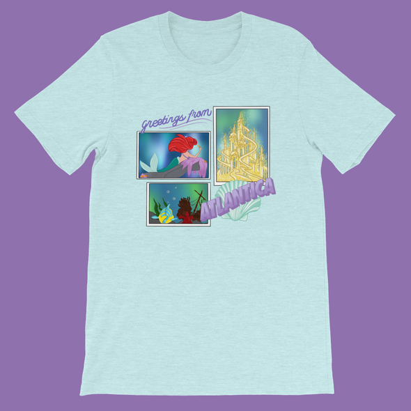 Greetings From Atlantica Short Sleeve Tee